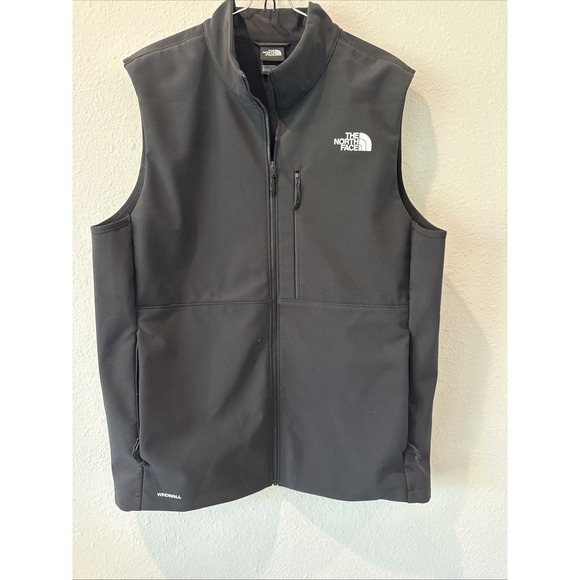 The North Face Other - The North Face Men's WindWall Black Full Zip Vest Size L